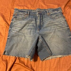 American Eagle High Rise Denim Cutoffs
